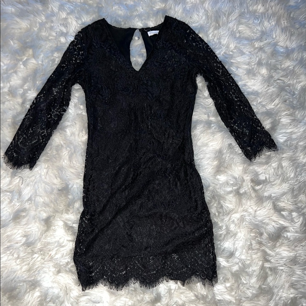 Stella Luce Lace Fitted Dress
